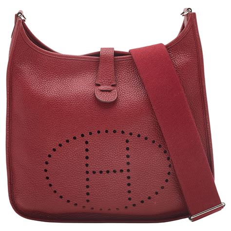 hermes evelyne rouge garance
